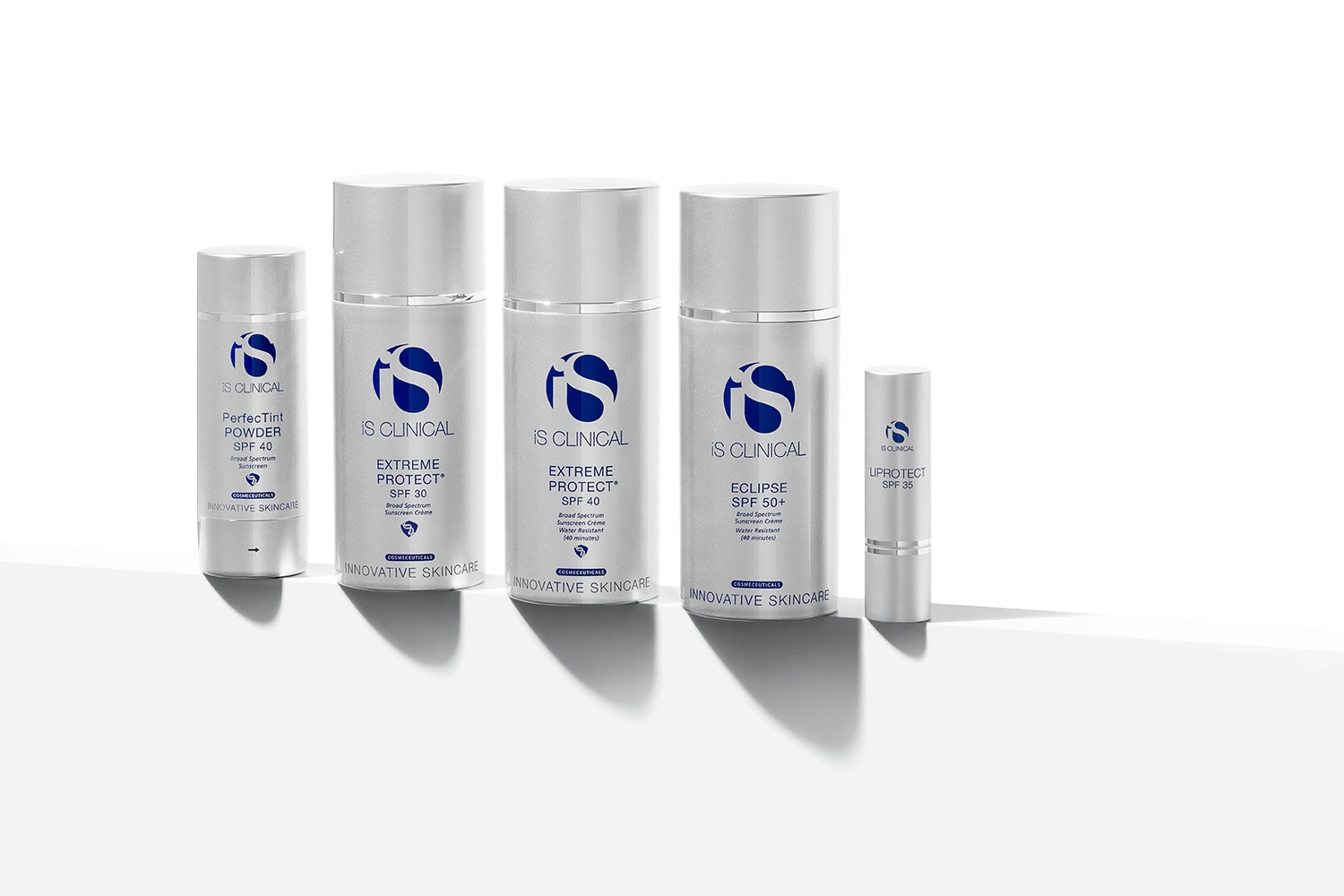 Wybór produktów SPF od iS Clinical