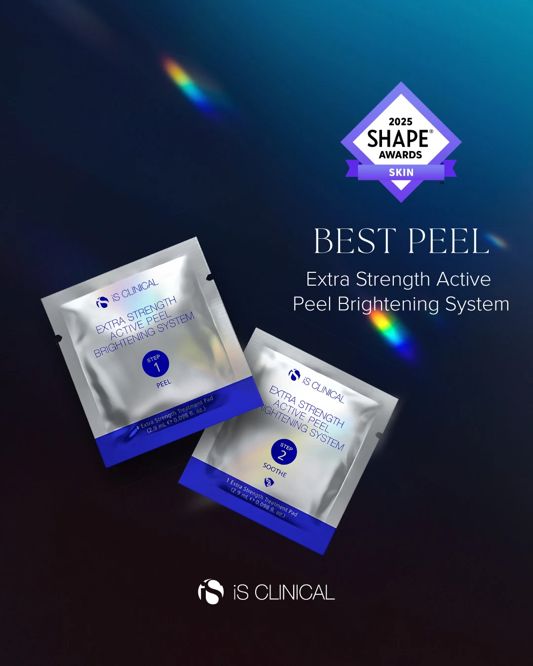 Shape Skin Awards 2025 i zalecenia ekspertów - Extra Strength Active Peel Brightening System
